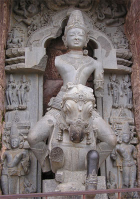 Figure of Evening Sun at Konark Temple