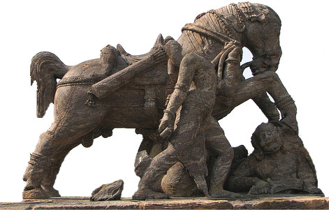 Konark Figure - War Horse