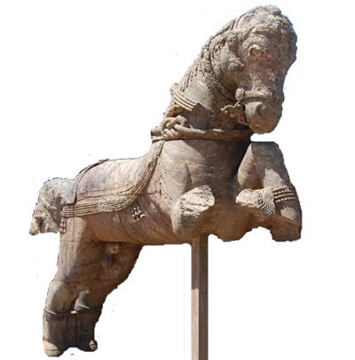 One of the Horse of Konark Temple