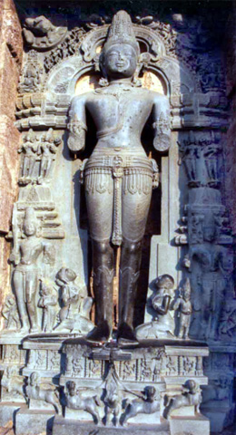 Figure of Mid-day Sun at Konark Temple