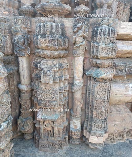 Outer wall of Chhayadevi Temple Outer wall of Chhayadevi Temple