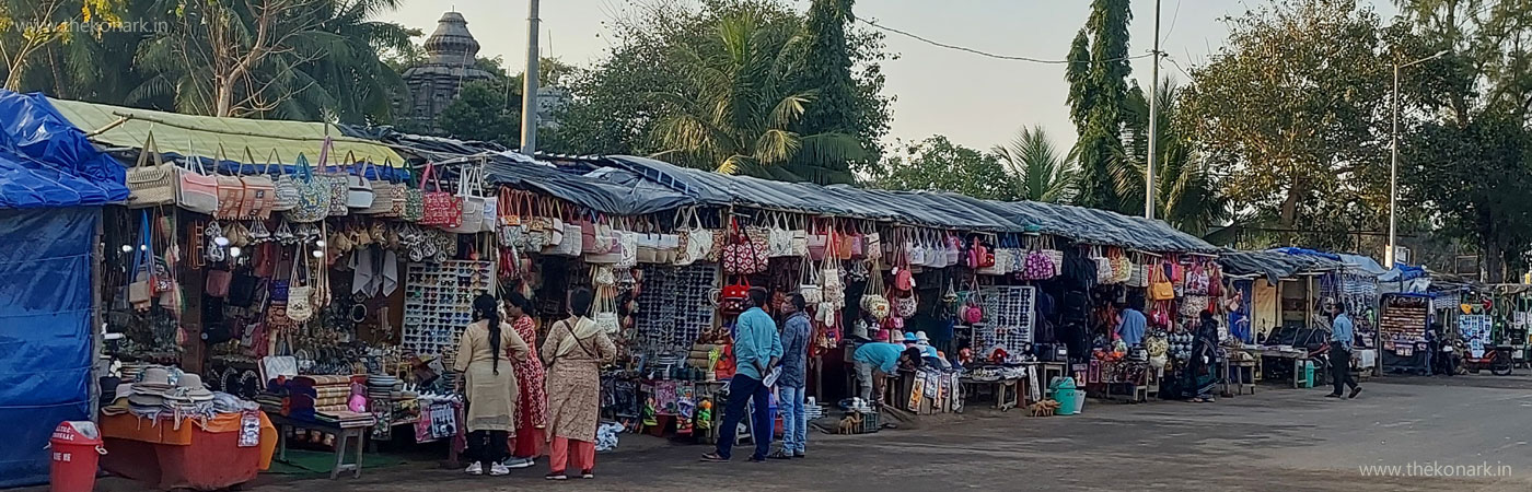 Shopping at Sun Temple of Konark