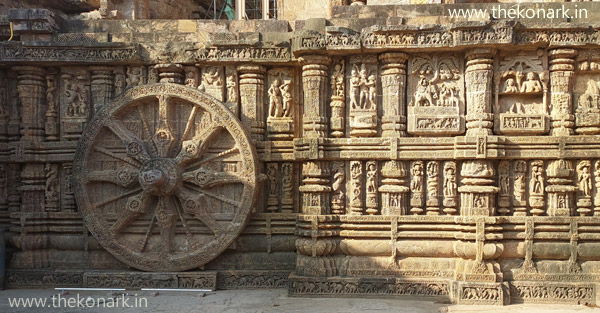 View of face of the platform of Jagamohana