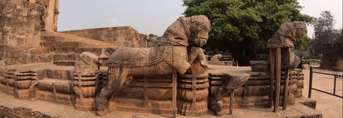 Pulling Horse of Konark Temple