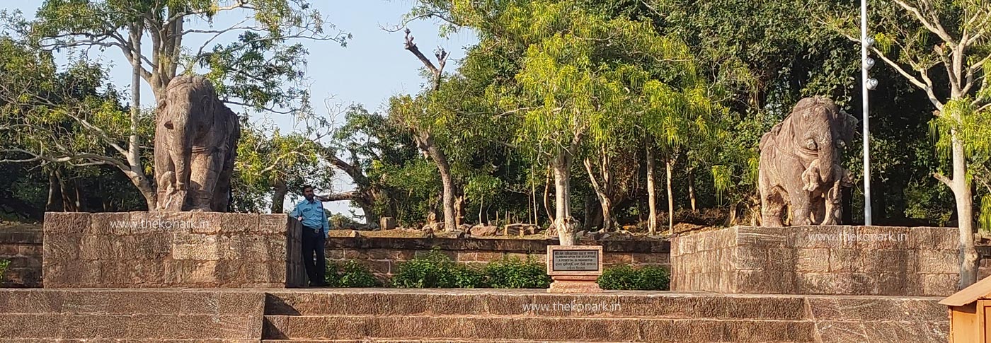 War Elephants at Konark Sun Temple